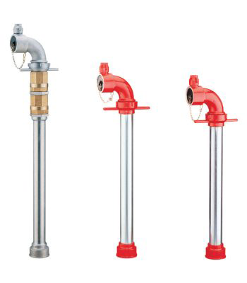 Wheeled fire extinguishers