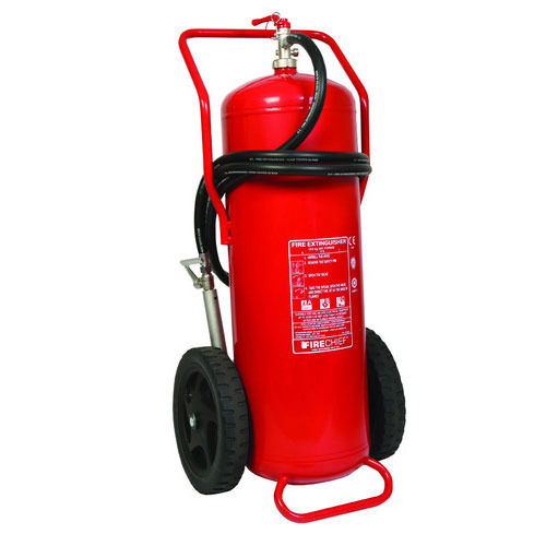 Wheeled fire extinguishers